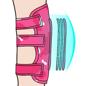 3 Layers Soft-pad Design